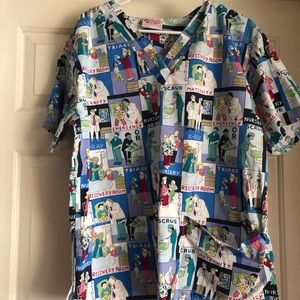 Woman’s scrub top